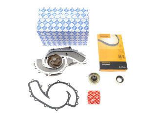 Pompa acqua + set cinghie distribuzione + rulli per...