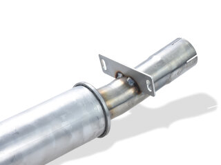 Silenciador central para PORSCHE 924S 944, silenciador delantero, ACERO INOXIDABLE, homologado por T&Uuml;V