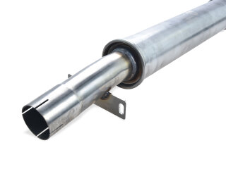 Silencieux central pour PORSCHE 924S 944, silencieux avant, ACIER INOXYDABLE, homologu&eacute; T&Uuml;V