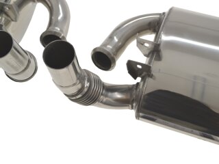 Silenziatore posteriore per PORSCHE 996 Carrera Sport, marmitta di scarico L+R T&Uuml;V