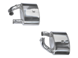 Rear silencer for PORSCHE 993 Carrera exhaust muffler T&Uuml;V