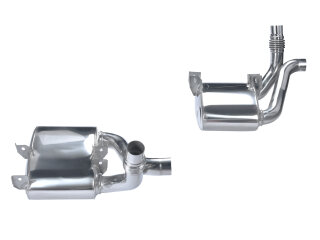 Einddemper voor PORSCHE 997 Carrera tot -08 Sportuitlaat...