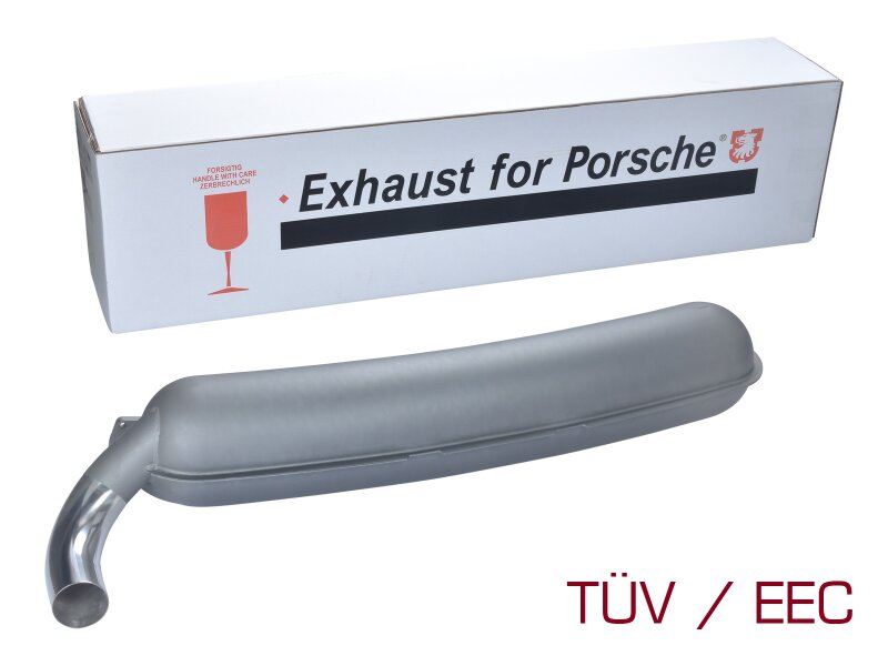 Silenziatore posteriore per PORSCHE 911 G 2.7 dal 76 al...