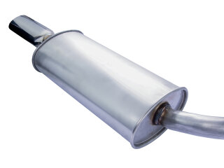 Silenziatore posteriore per marmitta di scarico PORSCHE 924 2.0 IN ACCIAIO INOX