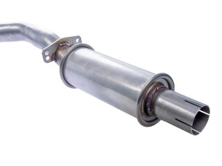 Silenziatore posteriore per marmitta di scarico PORSCHE 924 2.0 IN ACCIAIO INOX