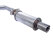 Silencieux arrière pour silencieux déchappement PORSCHE 924 2.0 INOX