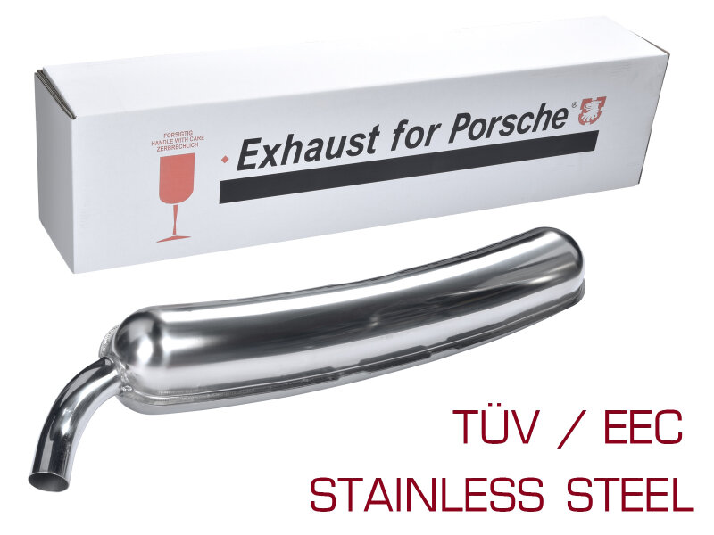 Silenciador trasero para PORSCHE 911 G 2.7 74-75....