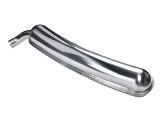 Silenciador trasero para PORSCHE 911 G 2.7 74-75. Silenciador de escape de ACERO INOXIDABLE.