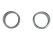 2x Anelli di tenuta per scarico per PORSCHE 993 928 Guarnizione metallica di collegamento