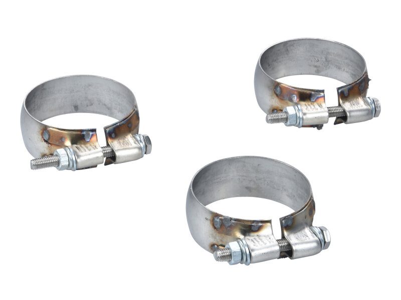 3 colliers de serrage pour silencieux arrière...