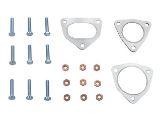 Juntas de pre-silenciador para escape PORSCHE 911 G 2.7 SC 3.0 3.2 + tornillos