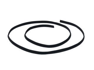 Guarnizione tetto apribile per PORSCHE 911 F/G 964 993 Striscia in velluto ANTERIORE 91156419100