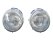 2x Headlights for PORSCHE 911 F/G SC 930 964 CHROME JP-Dansk