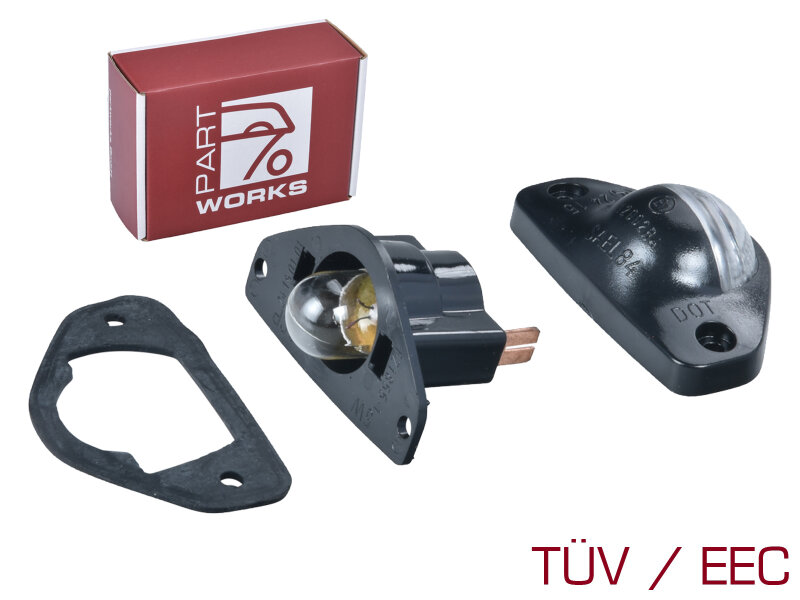 1x Luz de Placa para PORSCHE 911 G SC 964 914