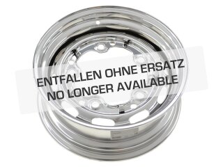 1x Stalen velg voor PORSCHE 356 VW Kever Velg 5x205 ET15...