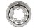 1x Llanta de acero para PORSCHE 356 VW Beetle Llanta 5x205 ET15 5.5x15 CROMADA CIRUELA