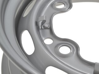 ポルシェ 356 VW ビートル用スチールリム 4本 5x205 ET15 5.5x15 塗装済み