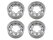 4 jantes en acier pour PORSCHE 356 et VW Coccinelle, 5x205 ET15, 5,5x15, peintes