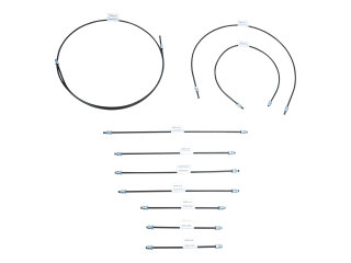 Tubi freno per PORSCHE 911 SWB 63-68 RHD Set di tubi freno