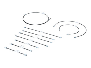 Tubi freno per PORSCHE 911 SWB 63-68 RHD Set di tubi freno