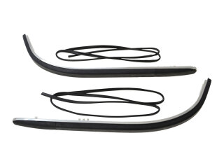 2 molduras para el parachoques trasero para PORSCHE 911 S...