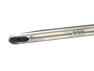 2x Listelli decorativi paraurti posteriore per PORSCHE 911 S 69-73 + Gomma corta e larga