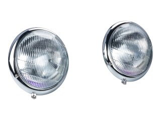2 Far&oacute;is para PORSCHE 356 e VW Fusca com Homologa&ccedil;&atilde;o E-Mark JP-Dansk
