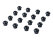 16x Wheel Nuts for PORSCHE 911 F 356 914 STEEL