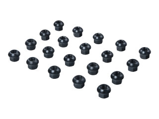 20x Wielmoeren voor PORSCHE 911 F 356 914 STAAL