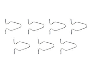 7x Sierlijsten Clips voor PORSCHE 911 F/G 964 993 914 Deur Deurkanaal Clips