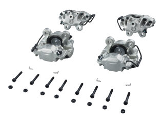 4 pinzas de freno para PORSCHE 356 C 911 F 912 - 68 DELANTERAS + TRASERAS JP-Dansk