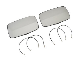 2x Spiegelglas Außenspiegel für PORSCHE 911 G...