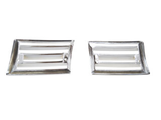 PORSCHE 911 F 69-73 用ホーングリル メタル クローム L+R