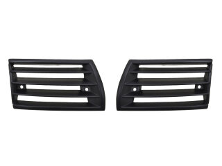 Grades da Buzina para PORSCHE 911 F 69-73 Pl&aacute;stico PRETO L+R