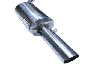 Exhaust system for PORSCHE 924S 944 2.5 Rear silencer + Center silencer V2A