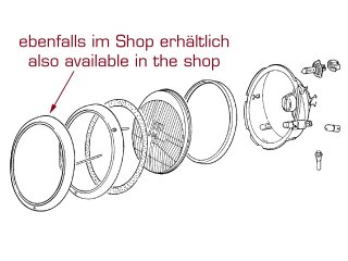 ポルシェ 911 F/G SC 930 964用ヘッドライト ブラック L=R