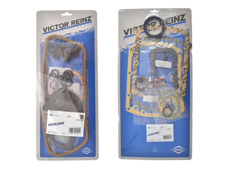 2x Engine Gasket Set Crankcase + Cylinder Head for...