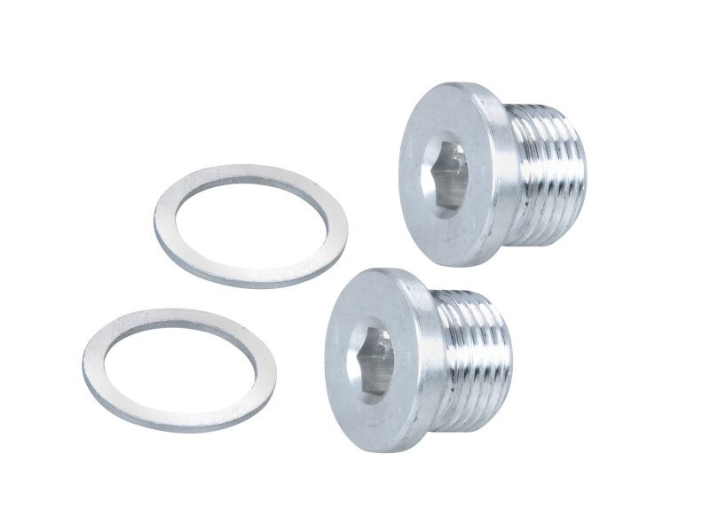 2x tappi a vite per coperchio valvole per PORSCHE 924S...