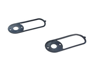 ポルシェ 356 A 50-59 用ゴム製ホーングリルパッド 2個 ホーングリルゴムパッド