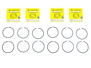 4x anillos de pistón para PORSCHE 944 turbo 951...