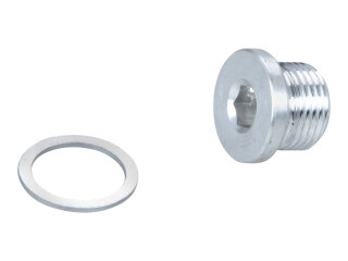 Oil drain plug engine for PORSCHE 996 986 997 987 + sealing ring M18x1.5