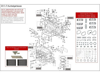 ポルシェ 911 2.7 3.0 SC 3.2 930 ターボ用シリンダーヘッドスタッド 12本 耐熱鋼