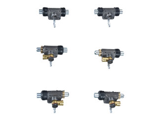 6x Wheel Brake Cylinders for PORSCHE 356 FRONT+REAR ATE