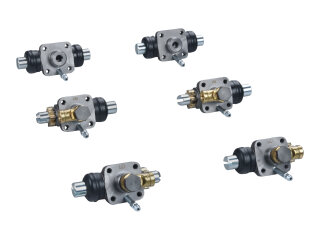 6x Wielremcilinders voor PORSCHE 356 VOOR+ACHTER ATE