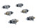 6 cilindros de freno de rueda para PORSCHE 356 DELANTERO+TRASERO ATE