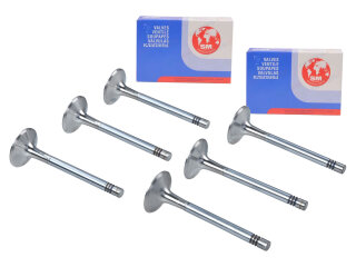 6x exhaust valve for PORSCHE 911 2.2 2.4 2.7 SM