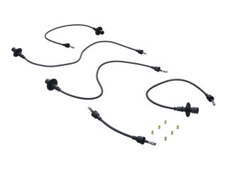 Ignition cable set for PORSCHE 356 912 914-4 BERU