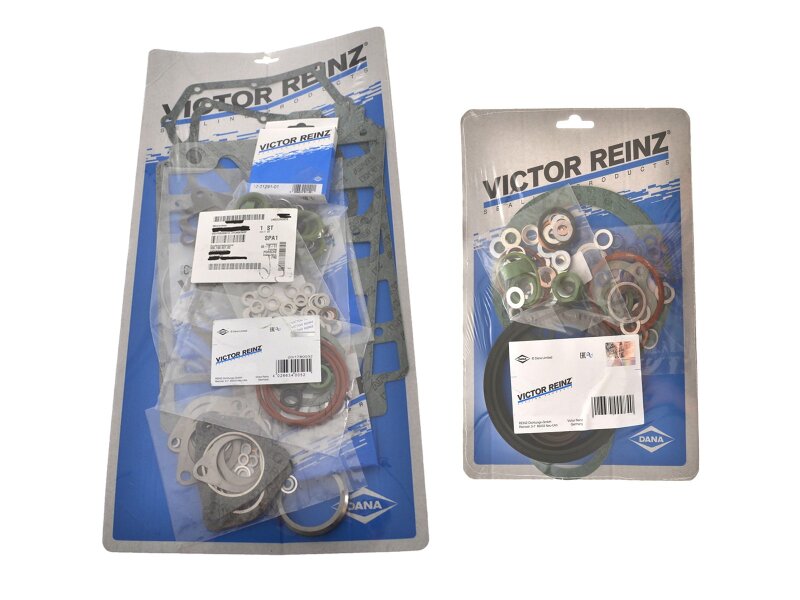 2x Engine Gasket Set Crankcase + Cylinder Head for...