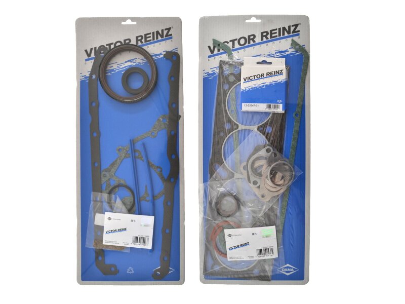 2x Set Guarnizioni Motore Carter + Testata per PORSCHE 924 turbo 931