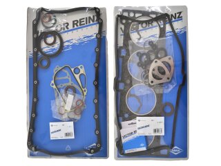 2x Set Guarnizioni Motore Carter + Testata per PORSCHE...